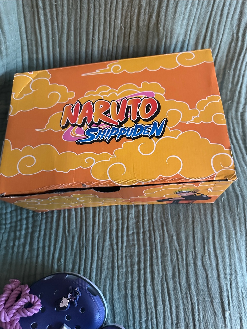 Crocs Naruto Sasuke size M 10/W 12
NEW with tags. Box slightly damaged - Picture 8 of 8